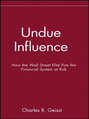 cover image of Undue Influence